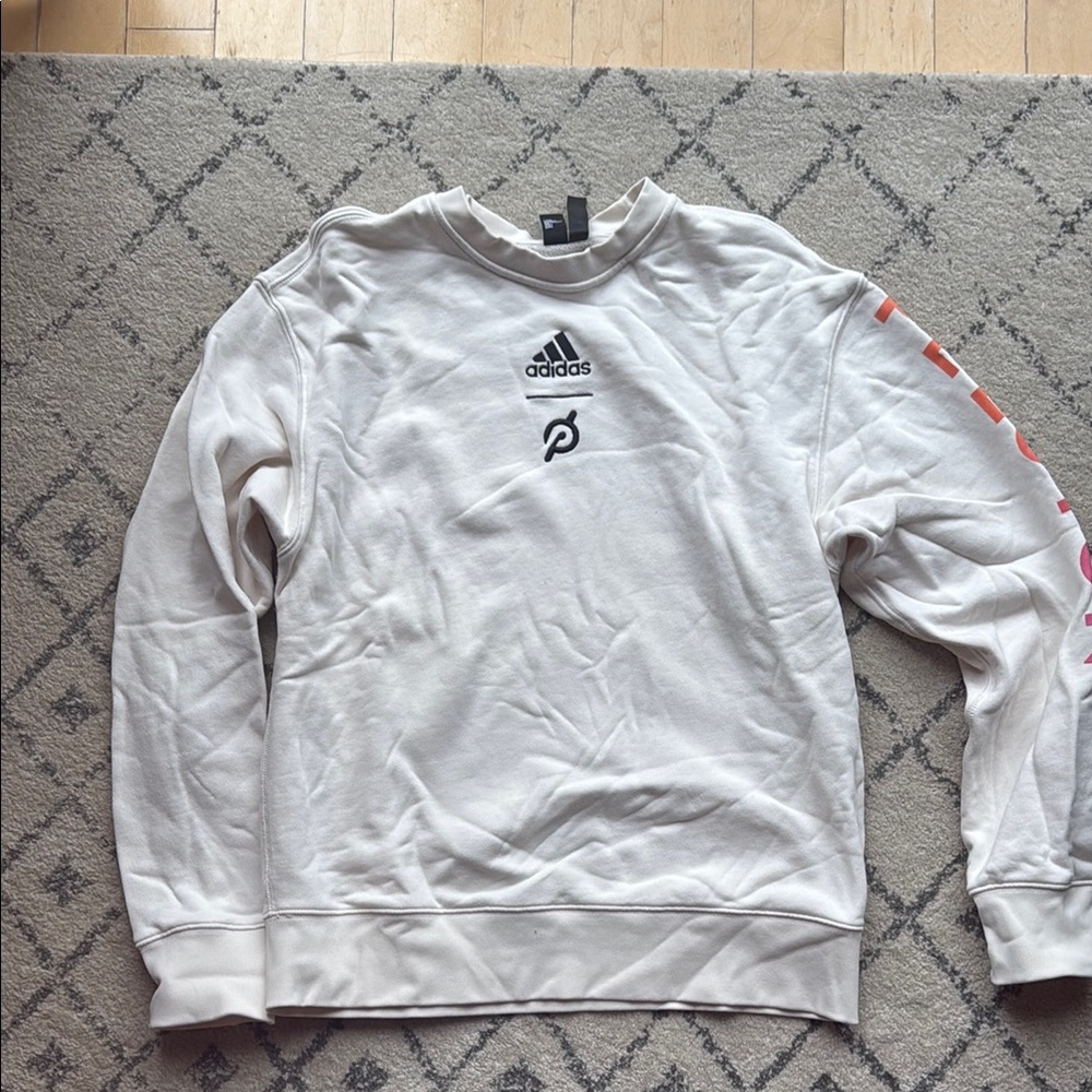 Adidas Men's White Sweatshirt